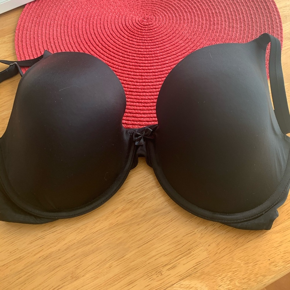 Black padded bra.